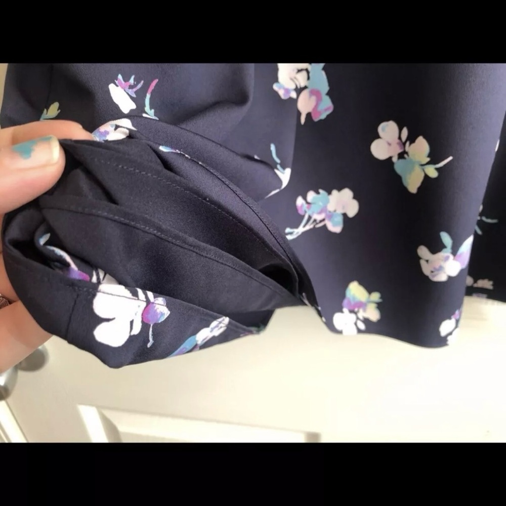 Caslon (Nordstrom) floral print shift dress spring summer sz XL - Picture 7 of 13